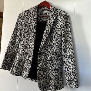 Alice and Olivia floral blazer